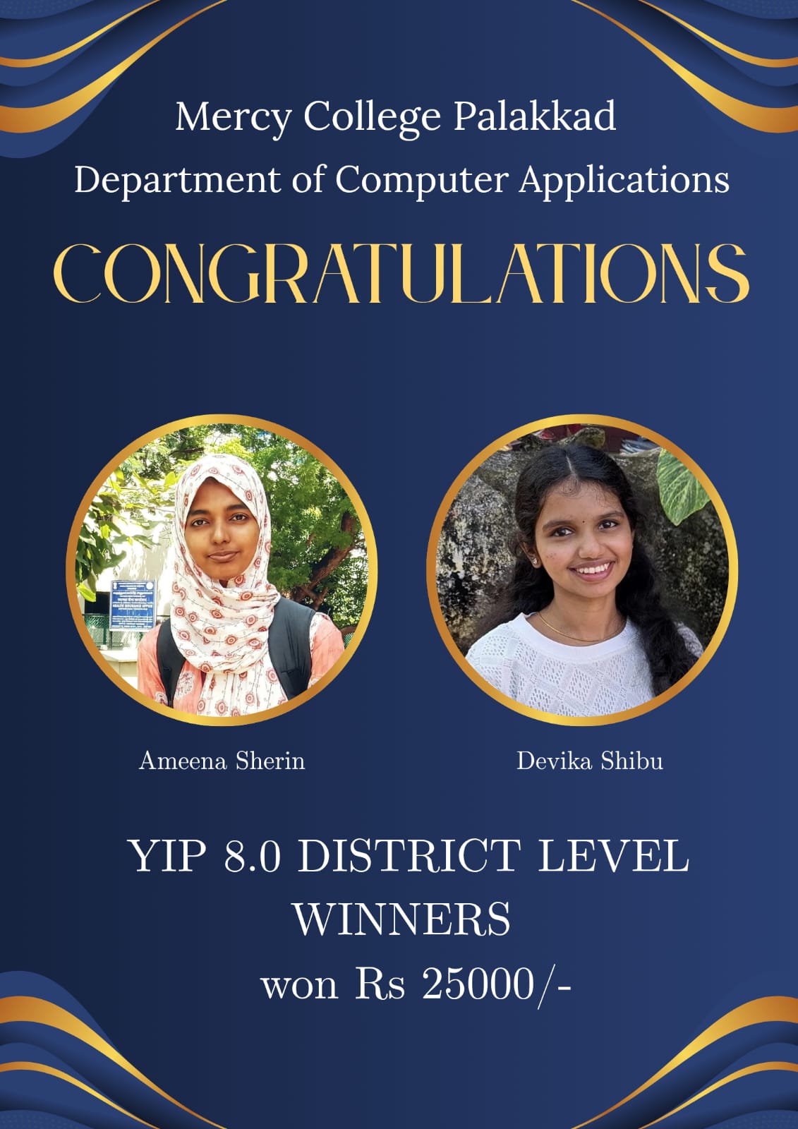 Ameena Sherin, Devika Shibu